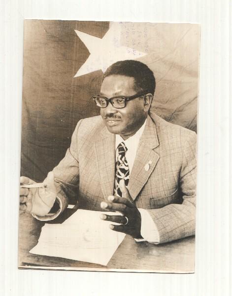 Foto prensa numero 017: Agostinho Nieto, presidente de angola