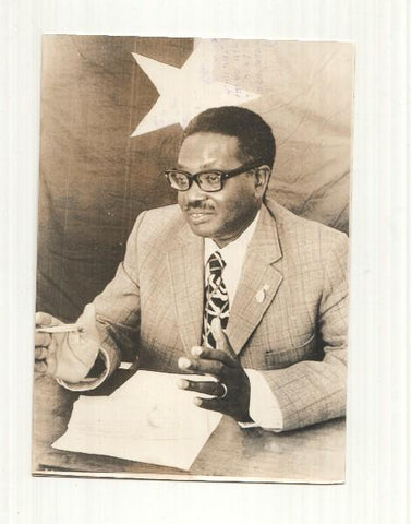 Foto prensa numero 017: Agostinho Nieto, presidente de angola