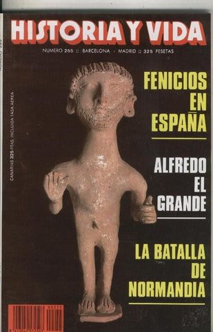 Historia y Vida numero 255: Fenicios en España