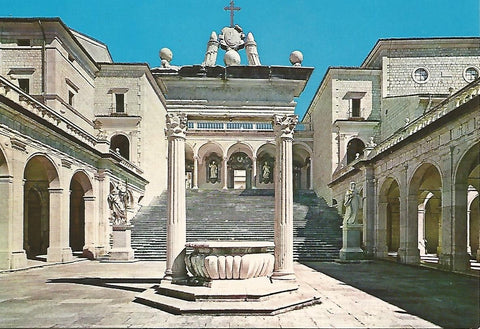 Postal 50287: ABADIA DE MONTECASSINO - Claustro Bramantesco