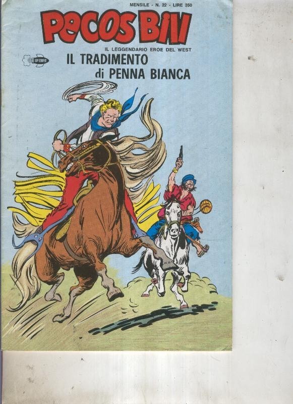 Pecos Bill numero 22 Il tradimento di penna bianca