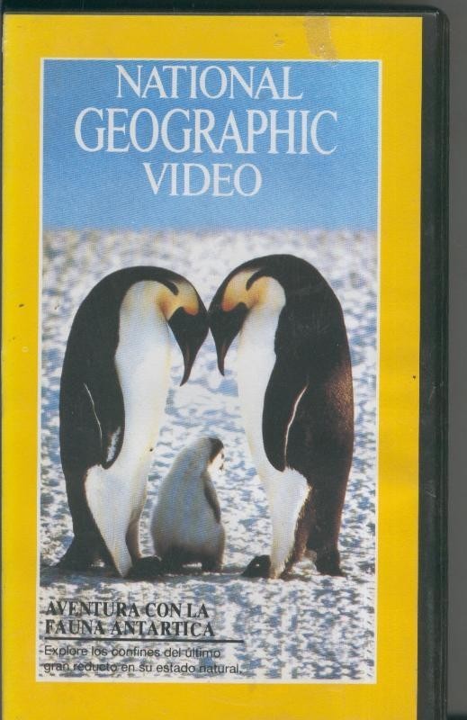 National Geographic Video VHS numero 15: Aventura con la fauna antartica
