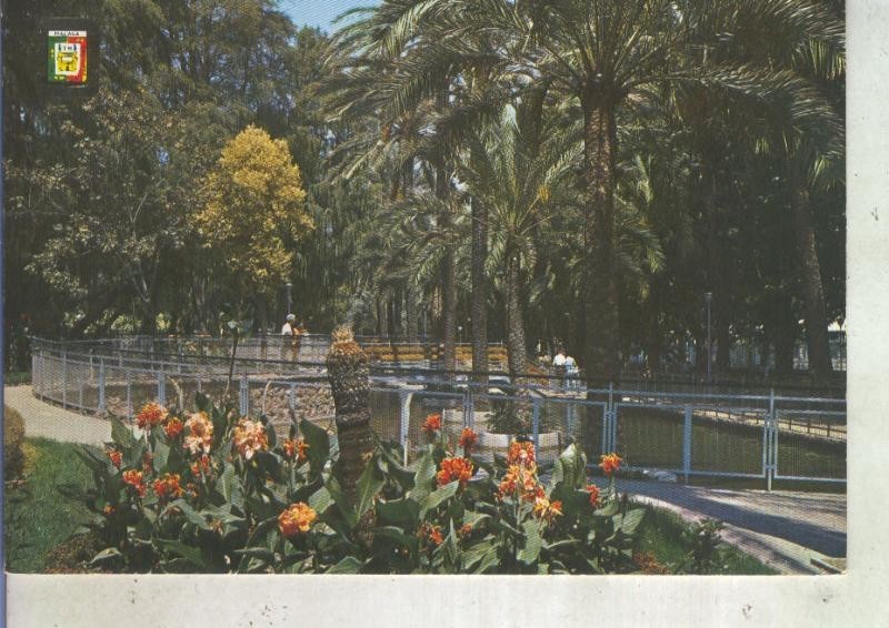 Postal 013586: Estanque del paseo de España en Malaga