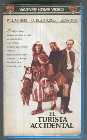 VHS Cine: EL TURISTA ACCIDENTAL - Lawrence Kasdan