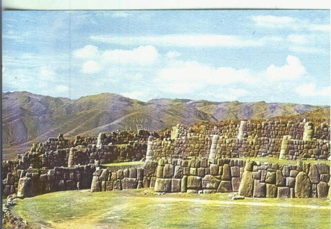 Postal 000724: Arte Precolombino: Fortaleza de Sacsahuaman