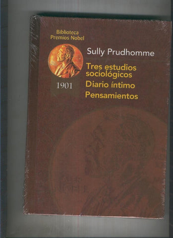 Tres estudios sociologicos.Diario intimo. Pensamientos
