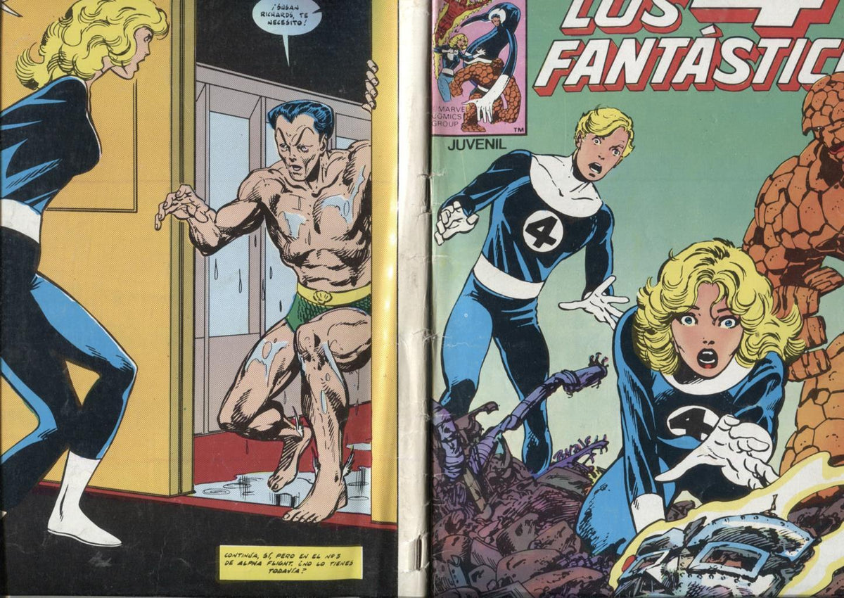 Los 4 Fantasticos volumen 1 numero 039: (numerado 2 en trasera)