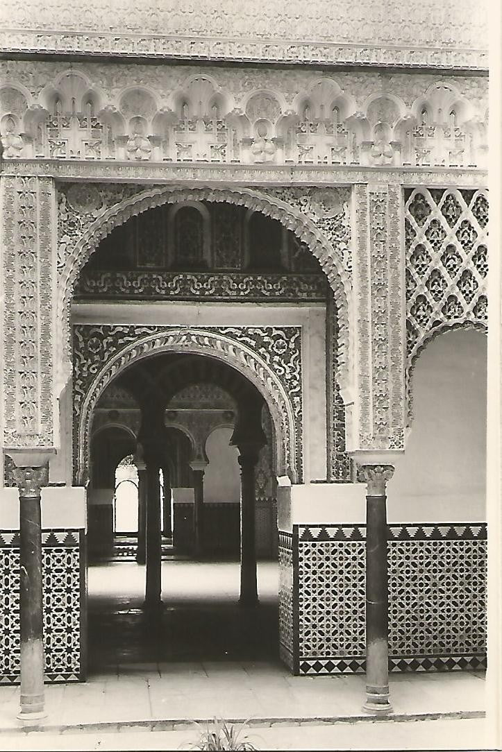 Postal 50745: SEVILLA - Alcazar. Patio de las Muñecas