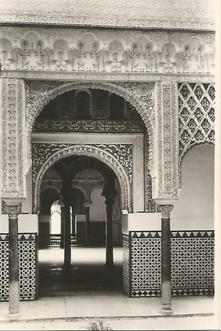 Postal 50745: SEVILLA - Alcazar. Patio de las Muñecas