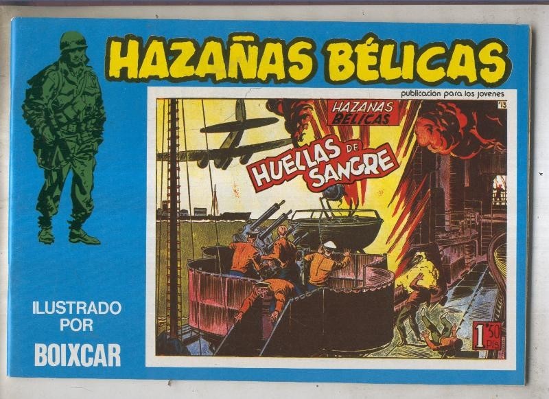 Hazañas belicas Numero 105 (numerado 02 en contraportada)