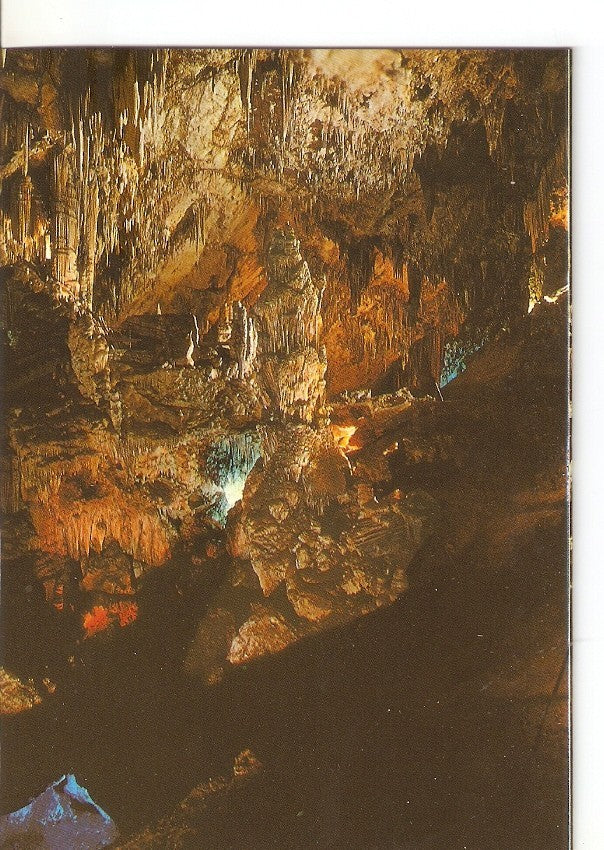 Postal 038895 : Cueva de Nerja (Malaga). Sala del cataclismo. Vista parcial