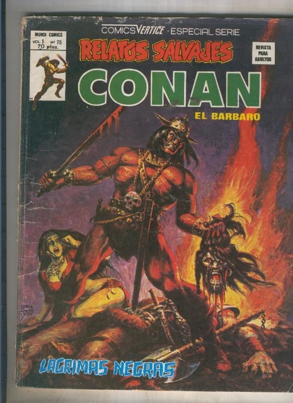 Relatos Salvajes numero 75: Conan (numerado 3 en trasera)