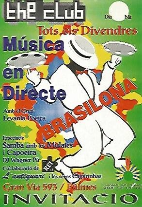 POSTAL PUBLICITARIA 55358: THE CLUB. BARCELONA