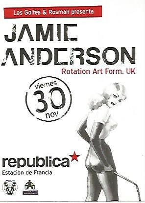 POSTAL PUBLICITARIA 55363: JAMIE ANDERSON