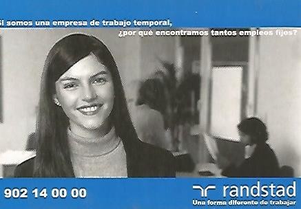 POSTAL PUBLICITARIA 55374: RANDSTAD