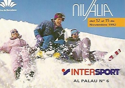 POSTAL PUBLICITARIA 55383: NIVALIA