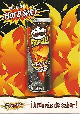 POSTAL PUBLICITARIA 55387: PRINGLES