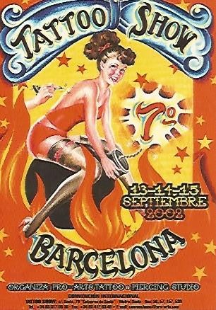 POSTAL PUBLICITARIA 55395: TATTOO SHOW