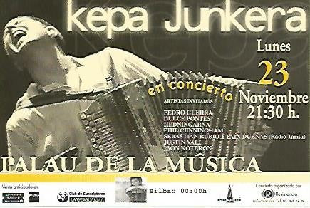 POSTAL PUBLICITARIA 55399: KEPA JUNKERA