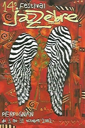 POSTAL PUBLICITARIA 55402: 14 FESTIVAL JAZZEBRE