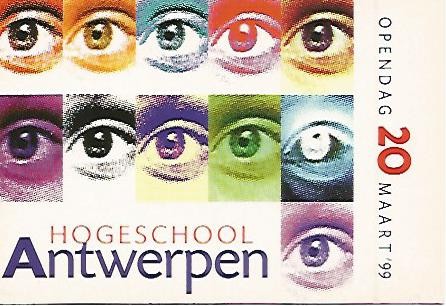 POSTAL PUBLICITARIA 55415: HOGESCHOOL ANTWERPEN