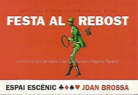 POSTAL PUBLICITARIA 55417: FESTA AL REBOST