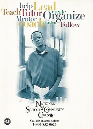POSTAL PUBLICITARIA 55418: NATIONAL SCHOOL COMMUNITY CORPS