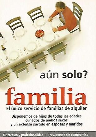 POSTAL PUBLICITARIA 55442: FAMILIA