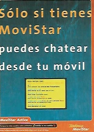 POSTAL PUBLICITARIA 55458: MOVISTAR