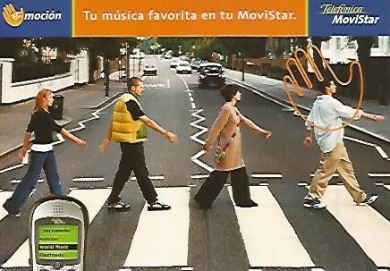 POSTAL PUBLICITARIA 55465: MOVISTAR E MOCION