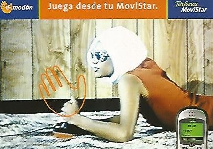 POSTAL PUBLICITARIA 55466: MOVISTAR E-MOCION