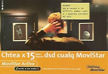 POSTAL PUBLICITARIA 55467: MOVISTAR ACTIVA