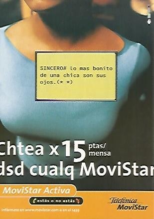 POSTAL PUBLICITARIA 55468: MOVISTAR ACTIVA