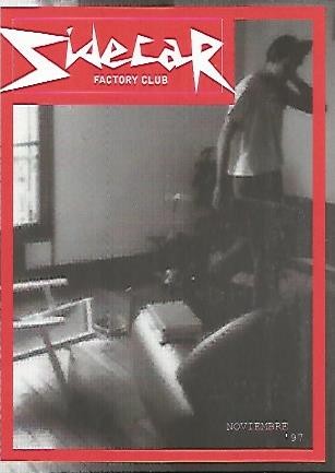POSTAL PUBLICITARIA 55486: SIDECAR. Programacion noviembre