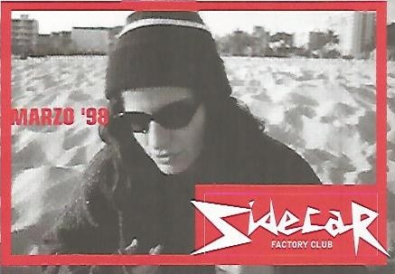 POSTAL PUBLICITARIA 55490: SIDECAR. Programacion marzo