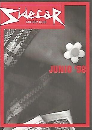 POSTAL PUBLICITARIA 55493: SIDECAR. Programacion junio