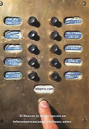 POSTAL PUBLICITARIA 55503: TELEPRIX