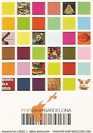 POSTAL PUBLICITARIA 55512: POPSHOP BARCELONA