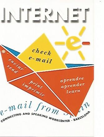 POSTAL PUBLICITARIA 55547: E MAIL FROM SPAIN