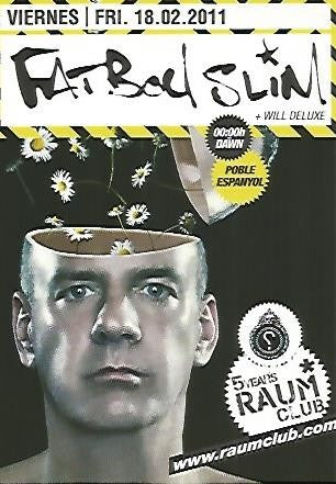 POSTAL PUBLICITARIA 55555: RAUM CLUB