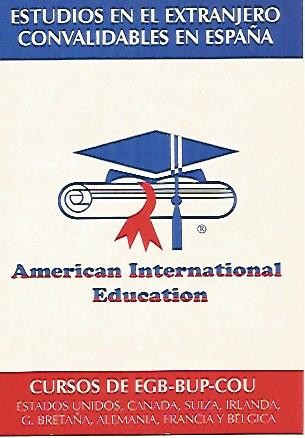 POSTAL PUBLICITARIA 55556: American International Education
