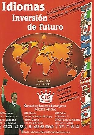 POSTAL PUBLICITARIA 55560: CONSULTING IDIOMAS EXTRANJEROS
