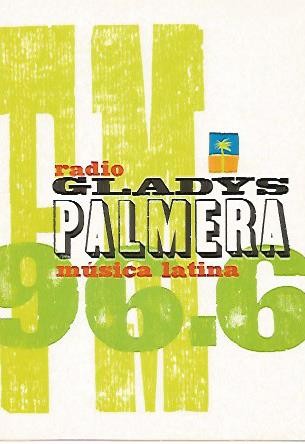 POSTAL PUBLICITARIA 55572: RADIO GLADYS PALMERA. Salsa
