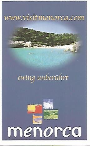 POSTAL PUBLICITARIA 55581: MENORCA