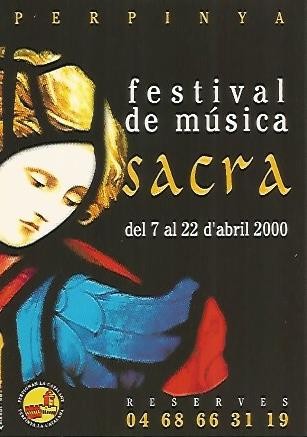 POSTAL PUBLICITARIA 55586: FESTIVAL DE MUSICA SACRA