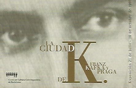 POSTAL PUBLICITARIA 55589: LA CIUDAD DE KAFKA