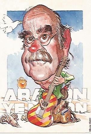 POSTAL PUBLICITARIA 55590: LABORDETA POR IÑAKI