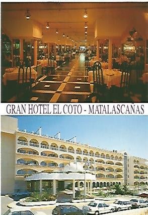 POSTAL PUBLICITARIA 55591: GRAN HOTEL EL COTO. MATALASCAÑAS