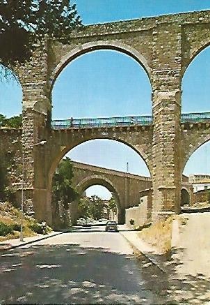 POSTAL 55619: TERUEL. Acueducto