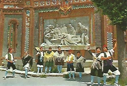 POSTAL 55621: TERUEL. Retablo de los Amantes
